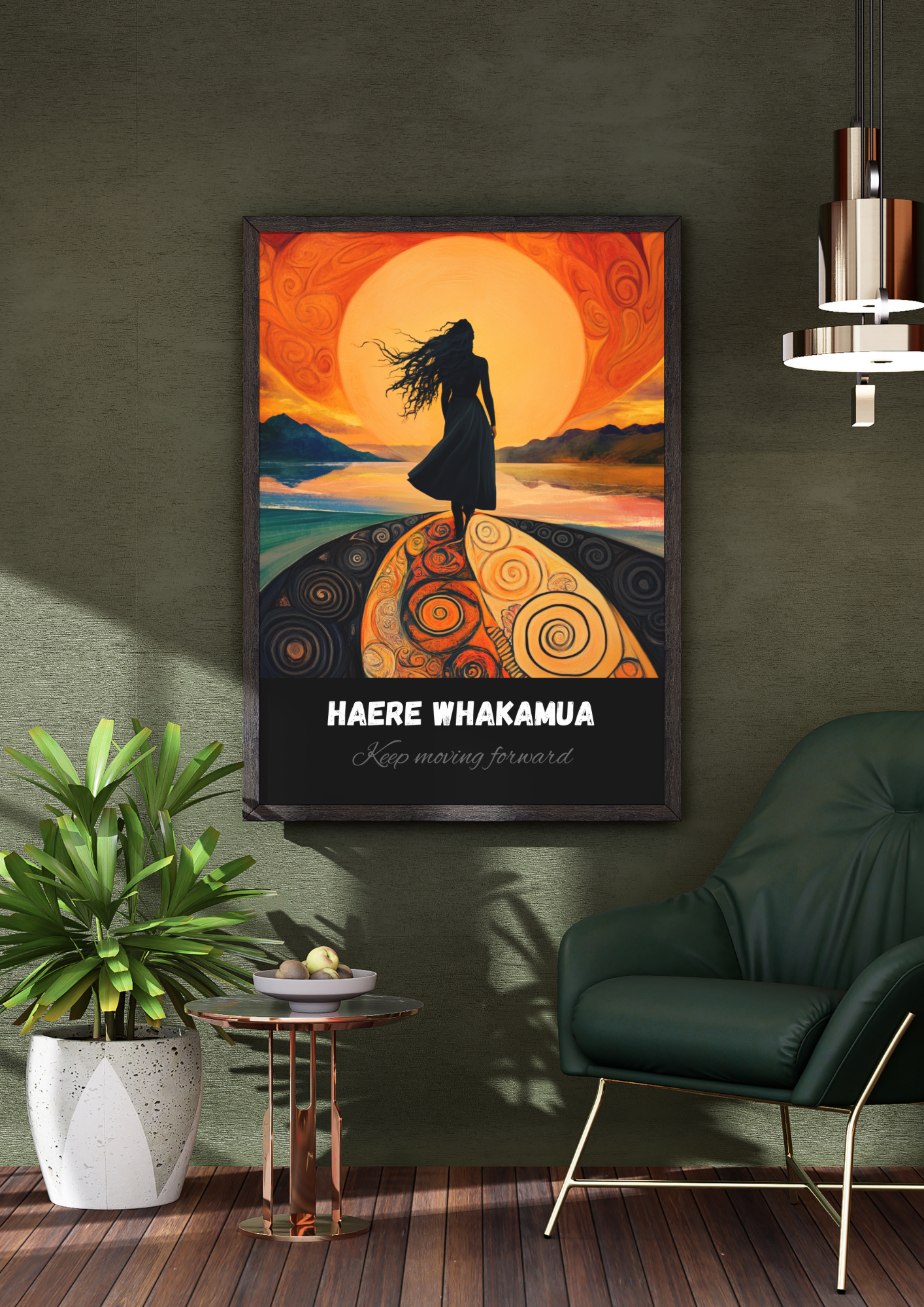 Haere Whakamua Art Print