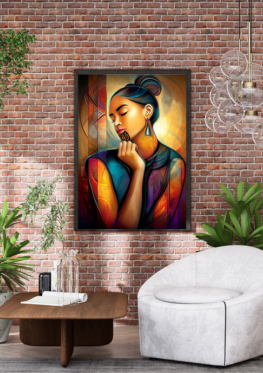 Wāhine Māori Poster – Indigenous Strength & Beauty from Aotearoa