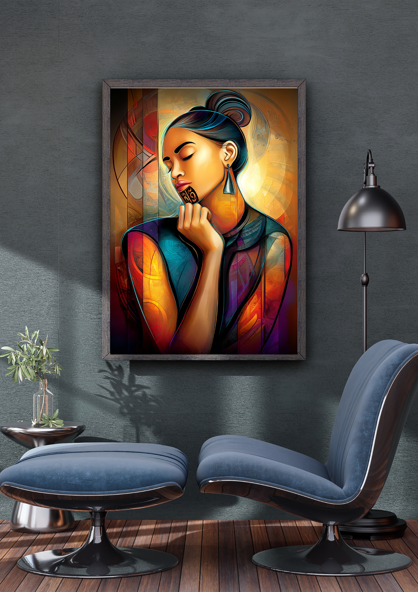 Wāhine Māori Poster – Indigenous Strength & Beauty from Aotearoa