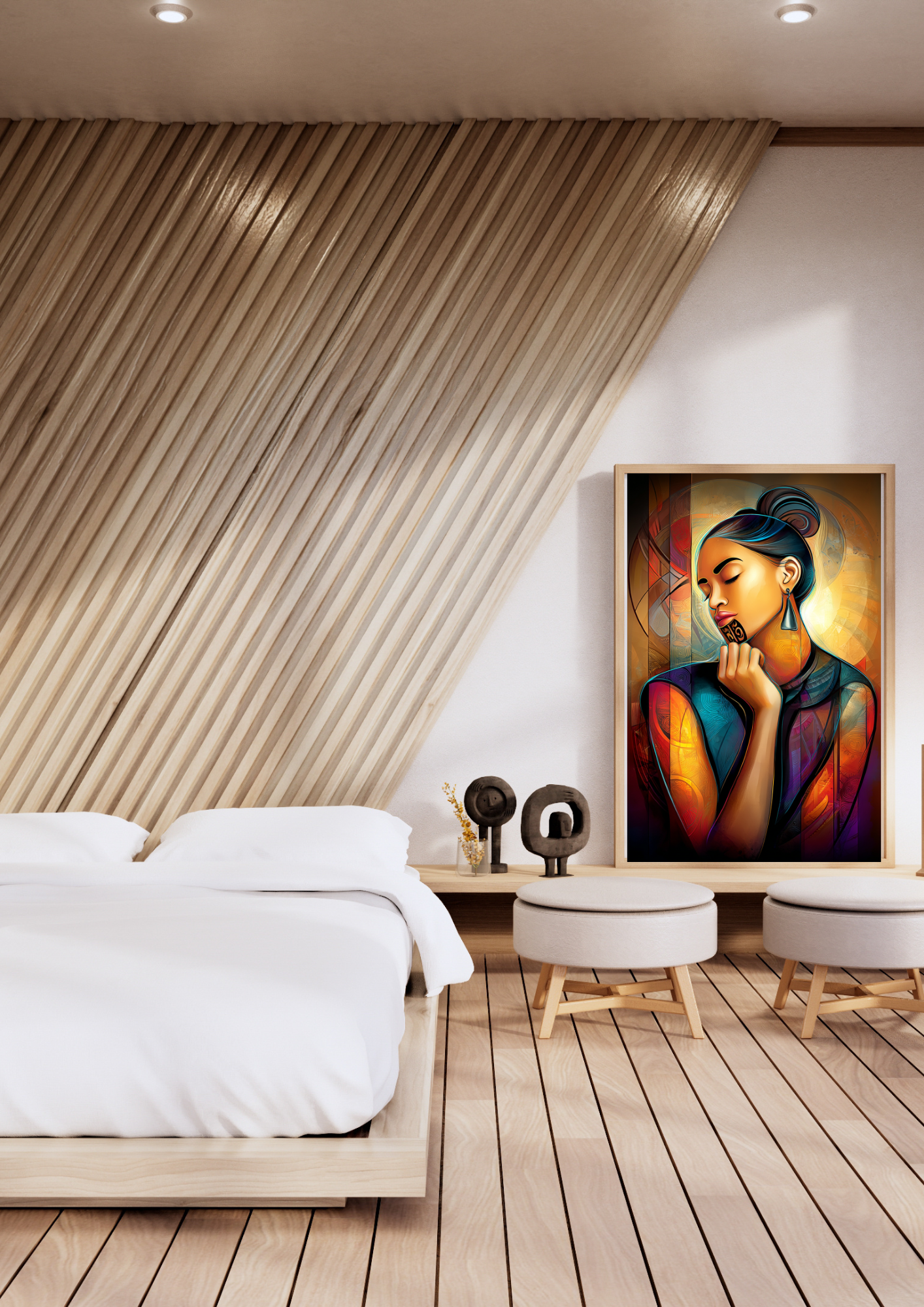 Wāhine Māori Poster – Indigenous Strength & Beauty from Aotearoa