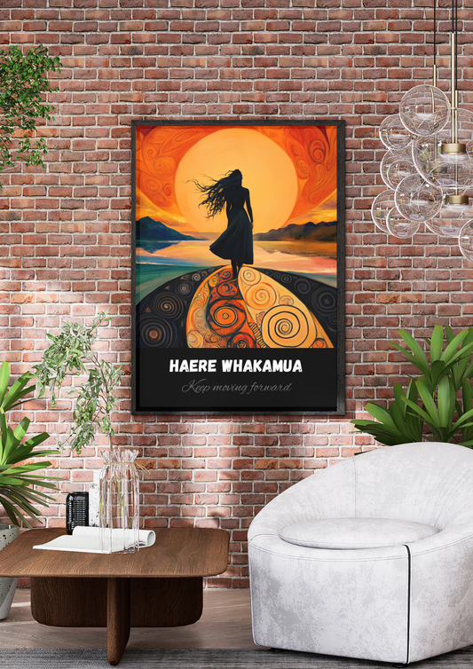Haere Whakamua Art Print