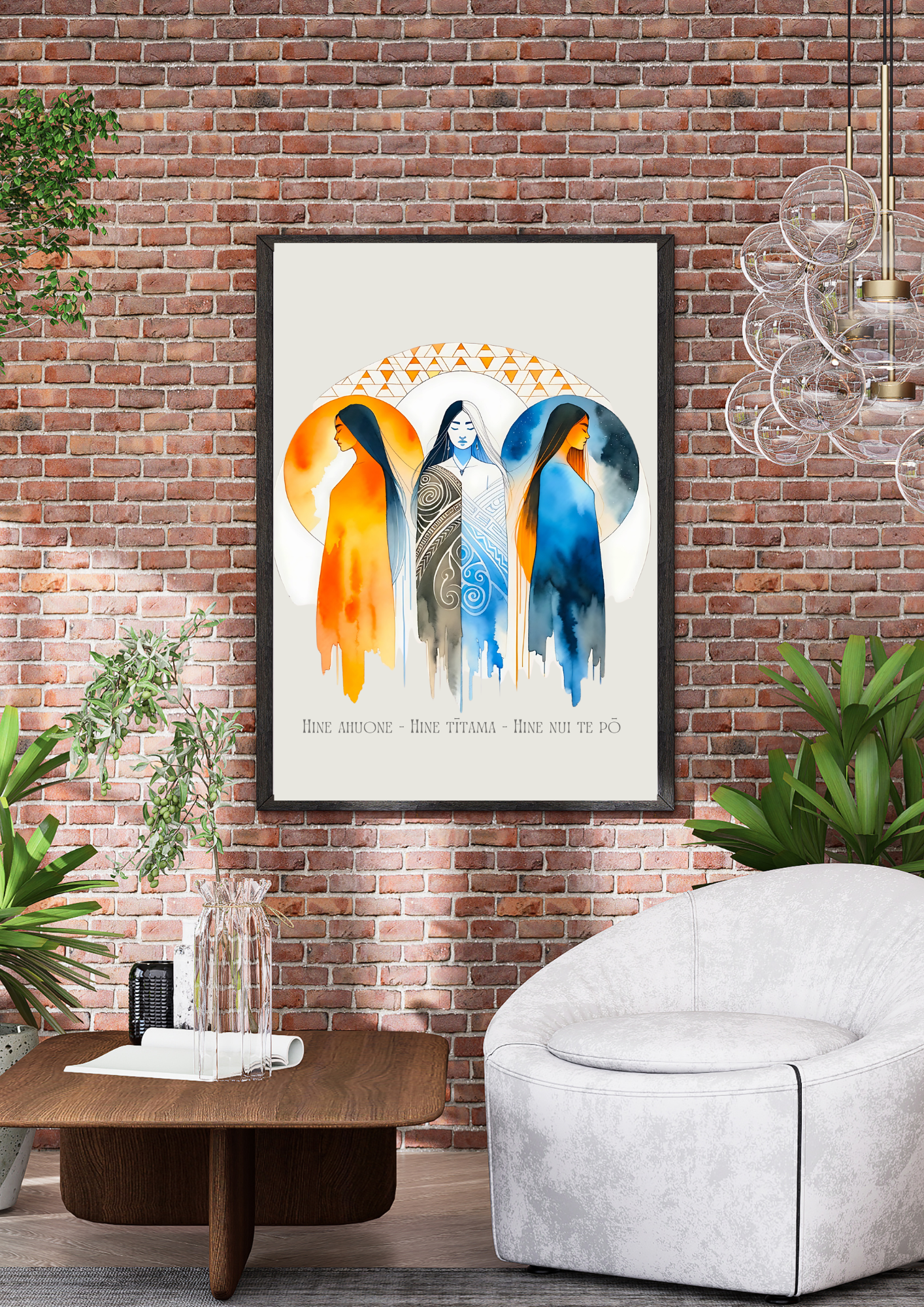 Atua Wāhine Trilogy Print