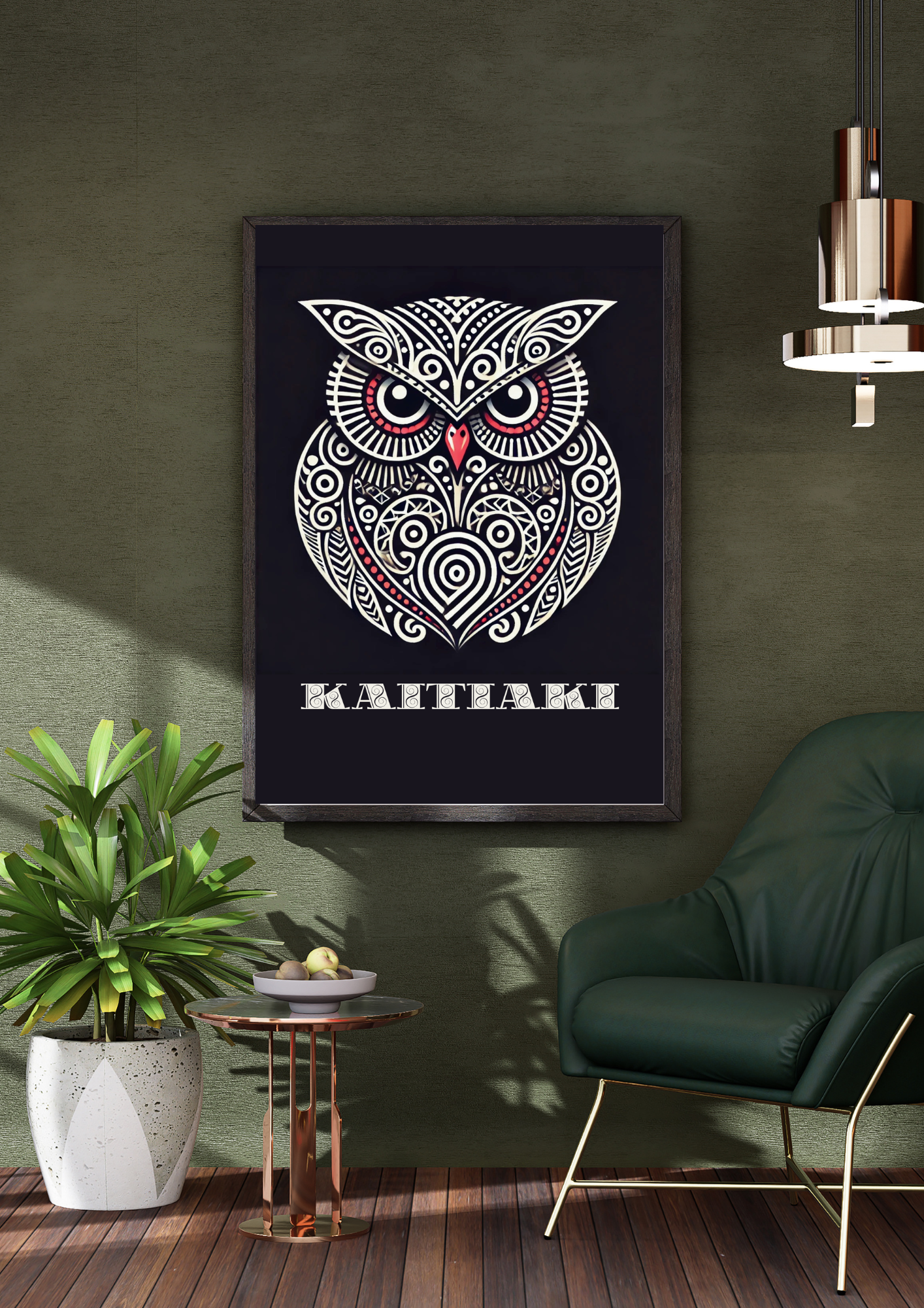 Kaitiaki Māori Art Print – Guardian Poster from Aotearoa