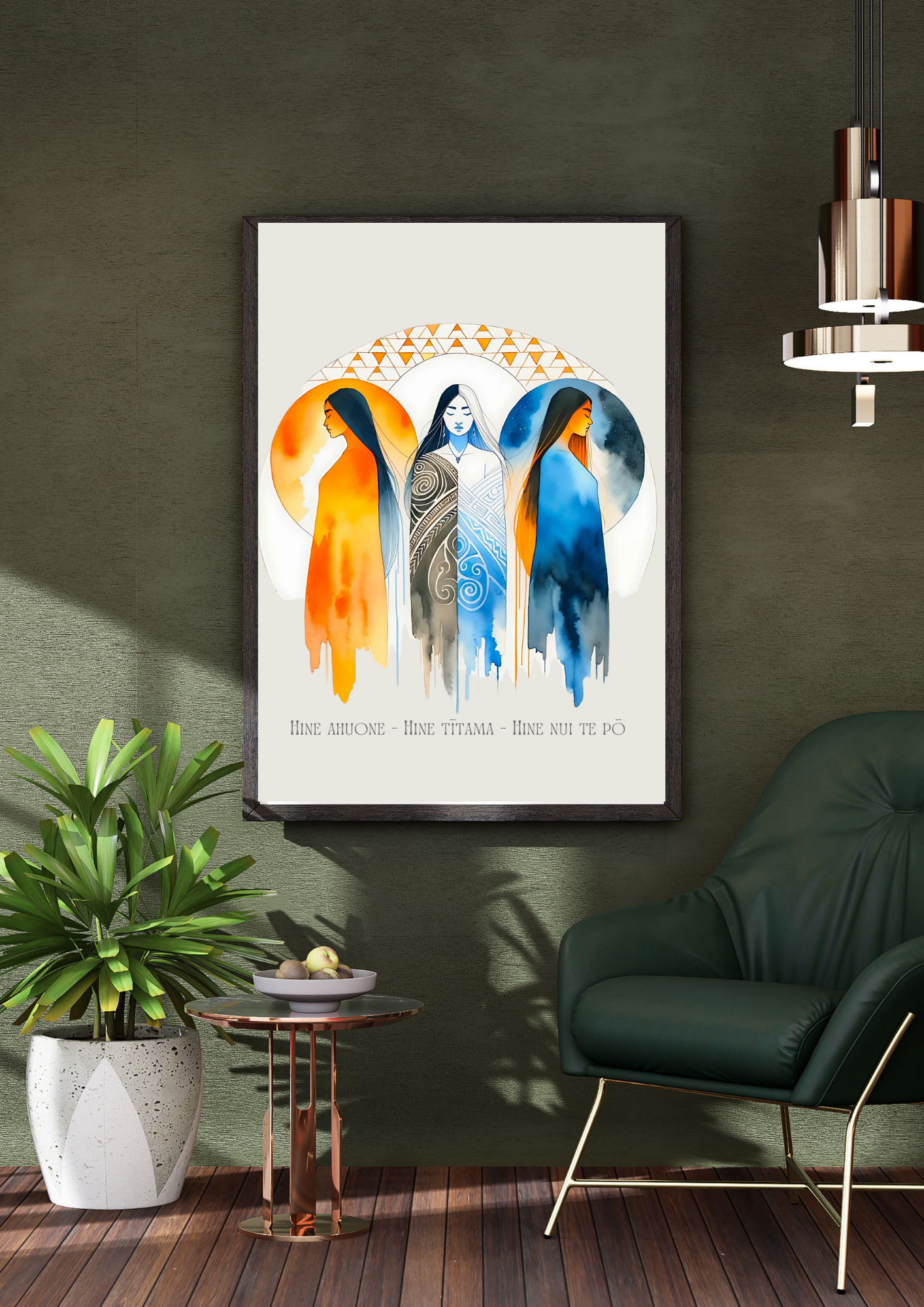 Atua Wāhine Trilogy Print