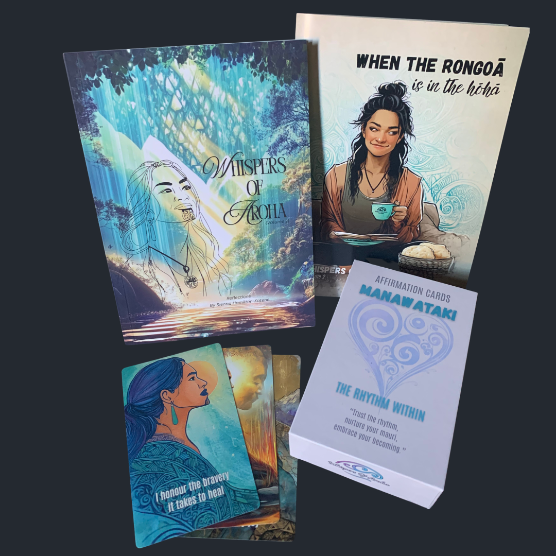 Manawataki + Both Whispers of Aroha Books Bundle
